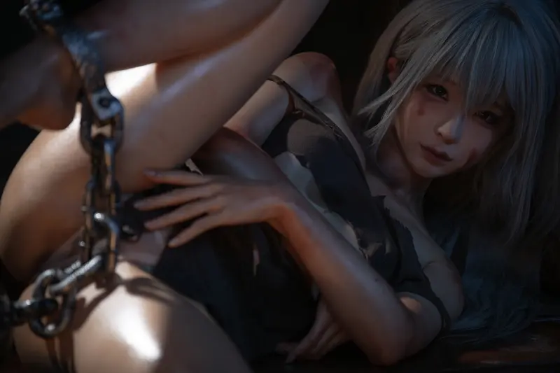 蠢沫沫 NO.292 奴隶少女希尔薇 – 082.webp
