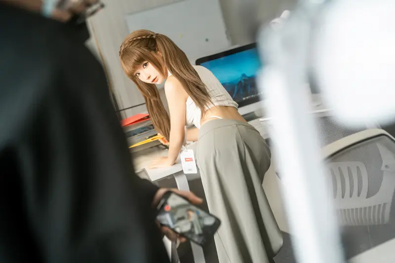蠢沫沫 NO.297 四月T3订阅《工作时间》 – 005.webp