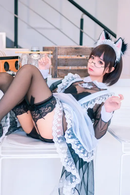 蠢沫沫 NO.30 女仆萝莉 – 016.webp