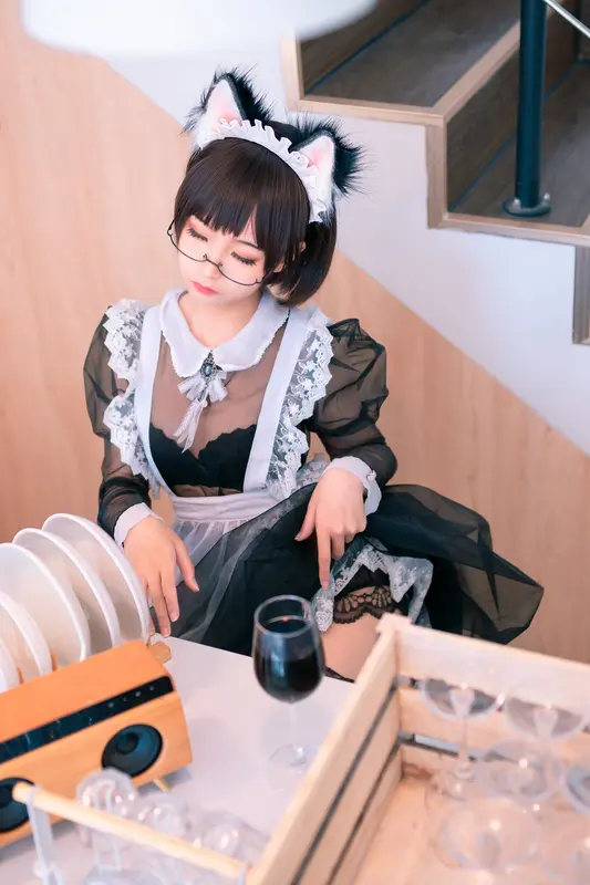 蠢沫沫 NO.30 女仆萝莉 – 023.webp