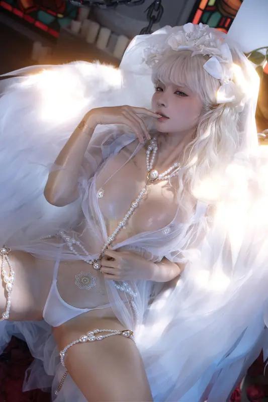 蠢沫沫 NO.303 坠天使 – 002.webp
