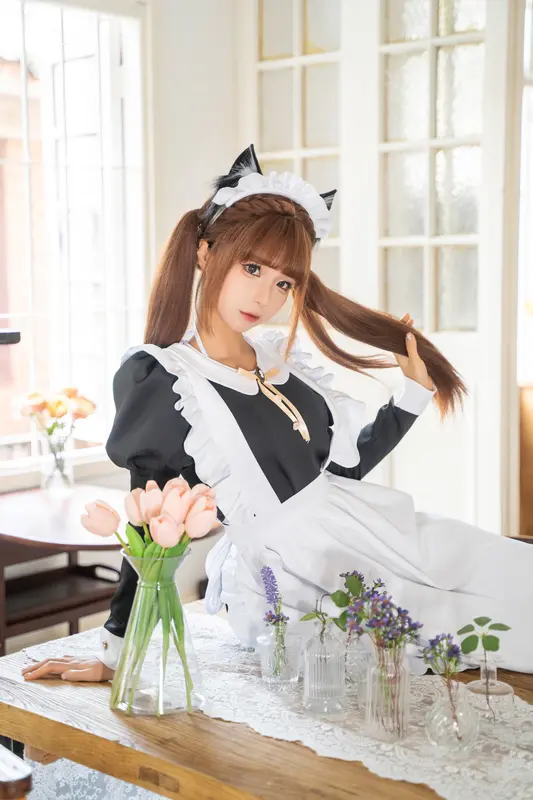 蠢沫沫 NO.304 私人女仆 – 002.webp