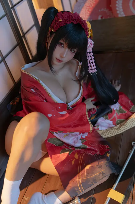 蠢沫沫 NO.306 狂三和服cos正片 – 014.webp