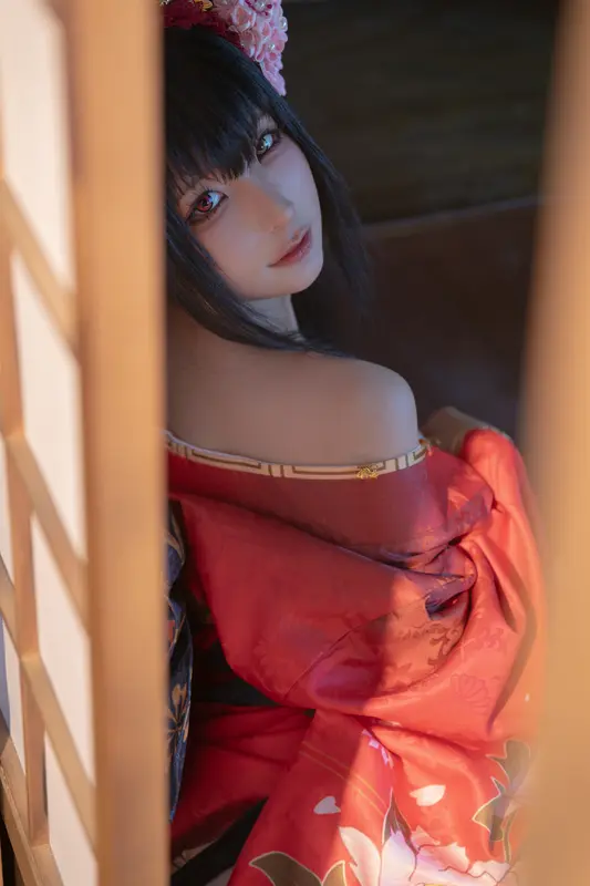 蠢沫沫 NO.306 狂三和服cos正片 – 016.webp