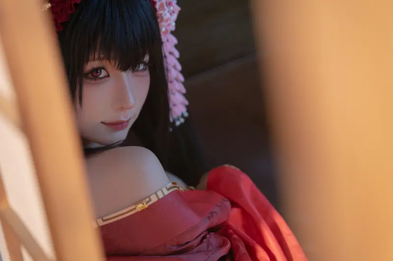 蠢沫沫 NO.306 狂三和服cos正片 – 017.webp