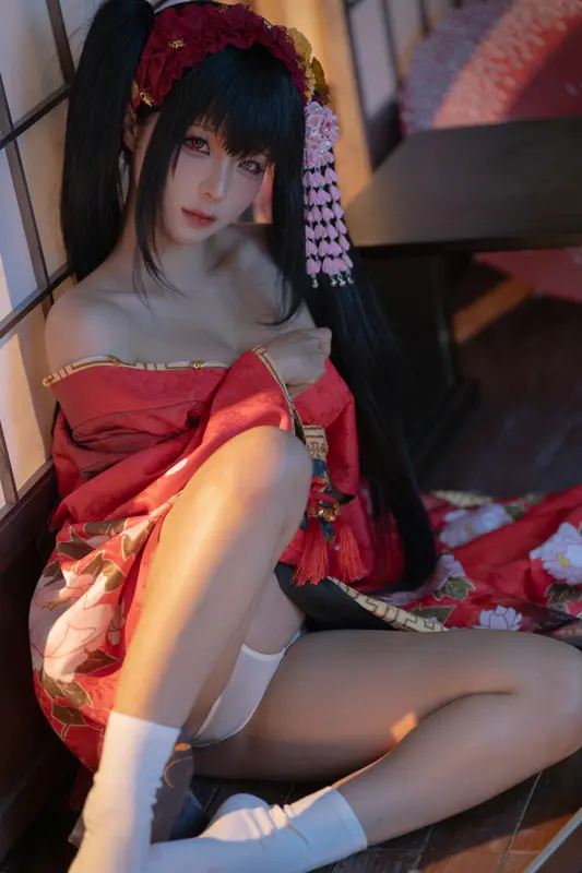 蠢沫沫 NO.306 狂三和服cos正片 – 018.webp