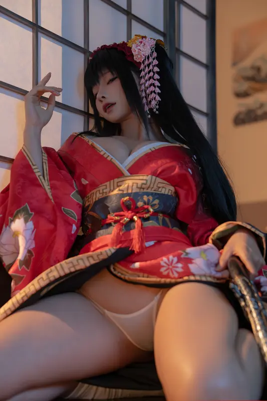蠢沫沫 NO.306 狂三和服cos正片 – 024.webp