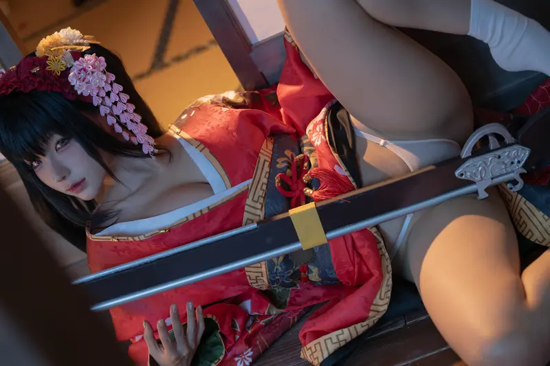 蠢沫沫 NO.306 狂三和服cos正片 – 027.webp