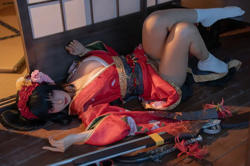 蠢沫沫 NO.306 狂三和服cos正片 – 028.webp