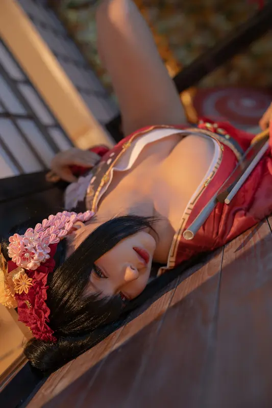 蠢沫沫 NO.306 狂三和服cos正片 – 031.webp