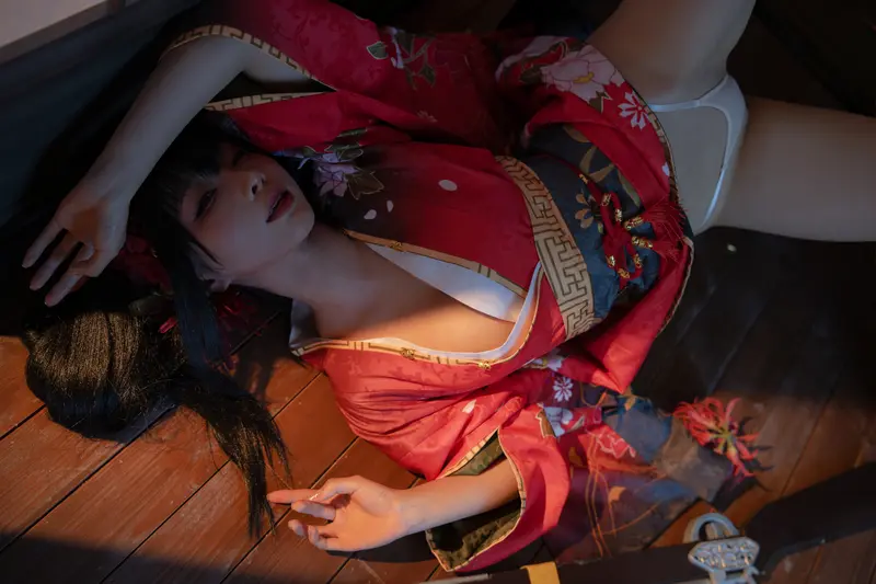 蠢沫沫 NO.306 狂三和服cos正片 – 034.webp