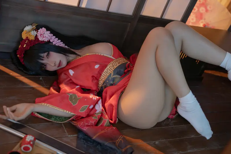蠢沫沫 NO.306 狂三和服cos正片 – 045.webp