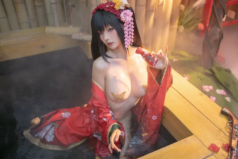 蠢沫沫 NO.306 狂三和服cos正片 – 100.webp