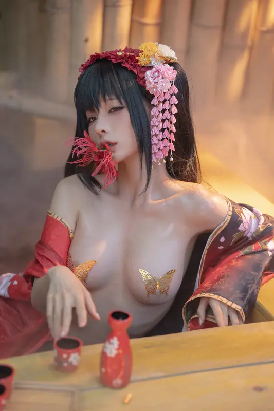 蠢沫沫 NO.306 狂三和服cos正片 – 103.webp