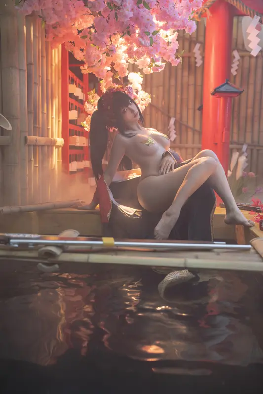 蠢沫沫 NO.306 狂三和服cos正片 – 106.webp