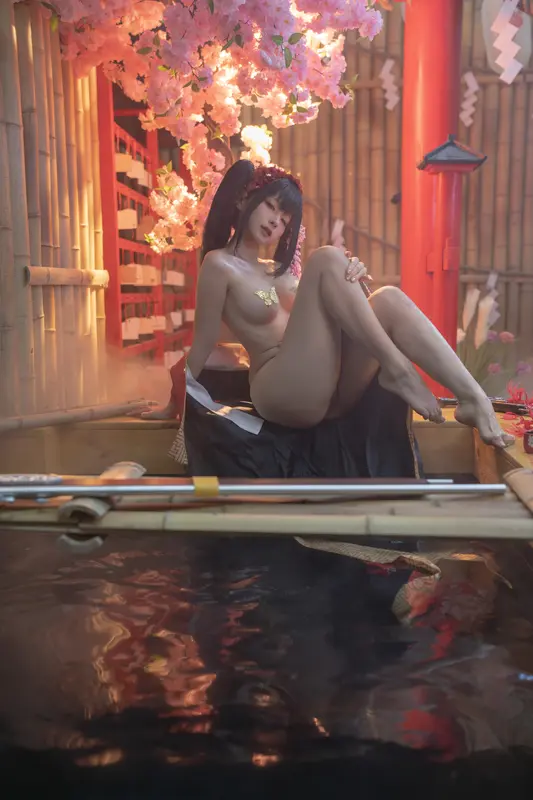 蠢沫沫 NO.306 狂三和服cos正片 – 107.webp
