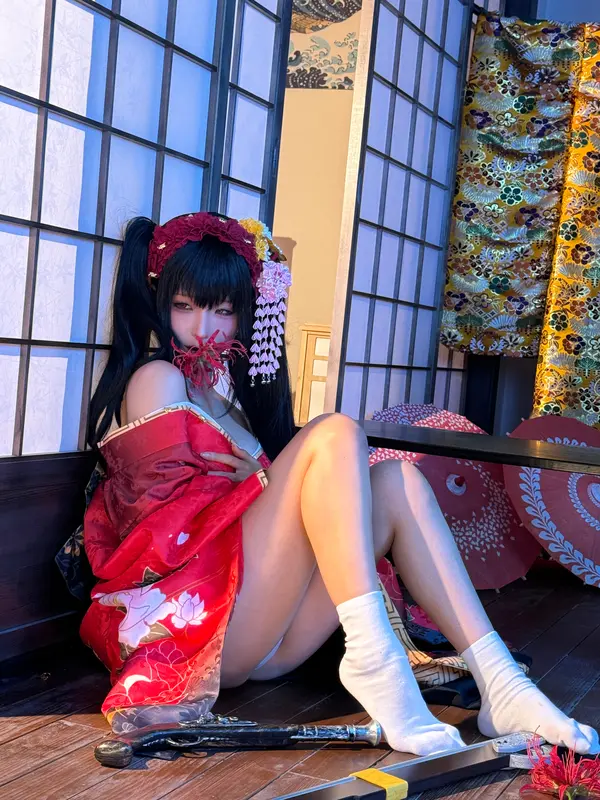 和風綺夢：狂三和服Cos寫真絮語
