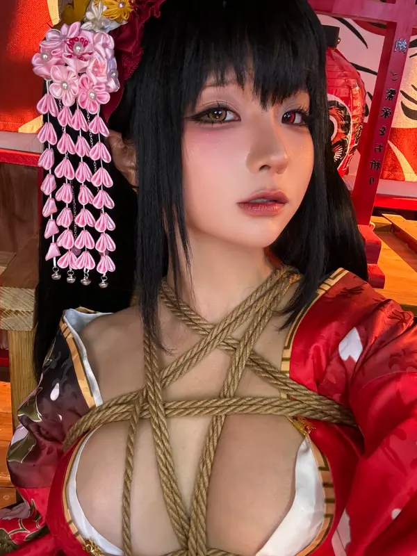 和風綺夢：狂三和服Cosplay的唯美絮語