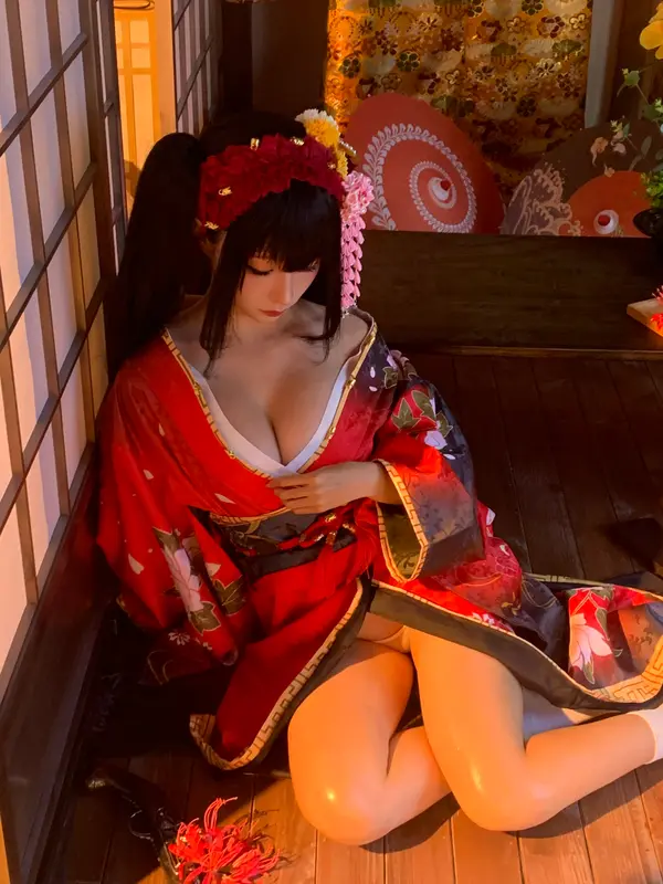 蠢沫沫 NO.306 狂三和服cos花絮 – 035.webp
