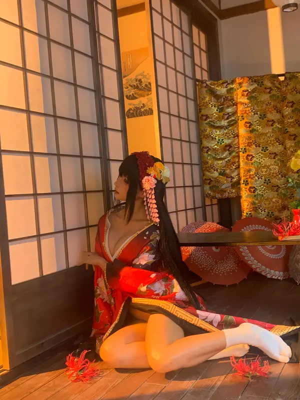 和風綺夢：狂三和服Cos寫真絮語