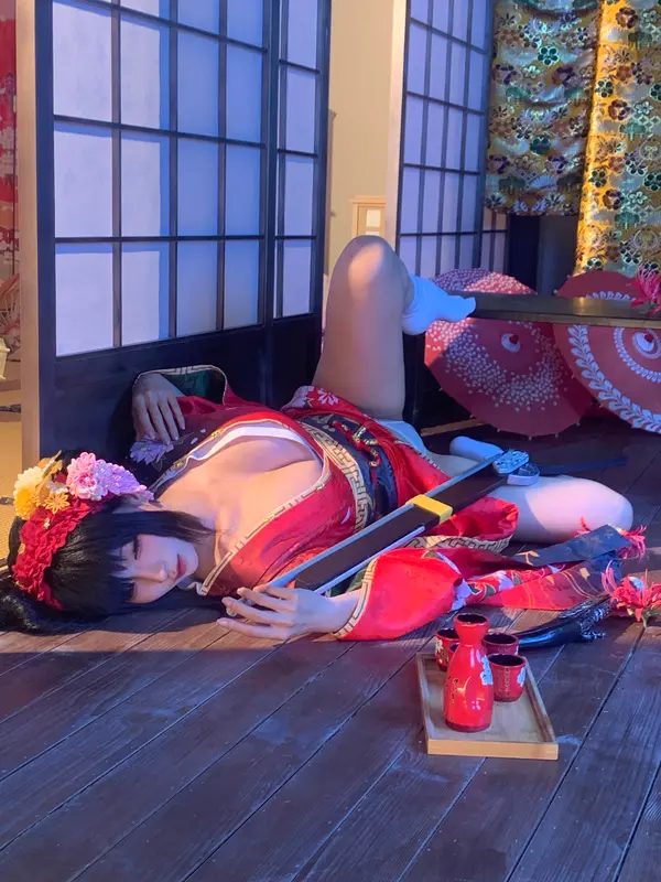 蠢沫沫 NO.306 狂三和服cos花絮 – 049.webp