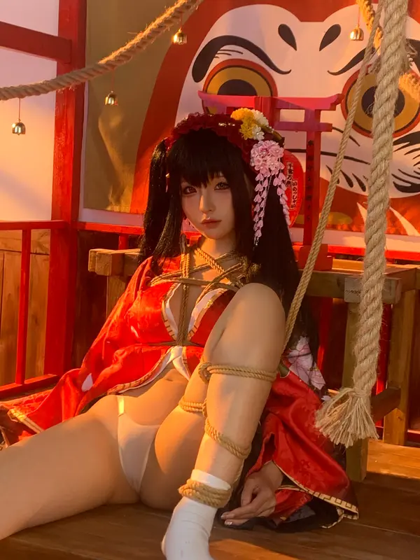 蠢沫沫 NO.306 狂三和服cos花絮 – 055.webp