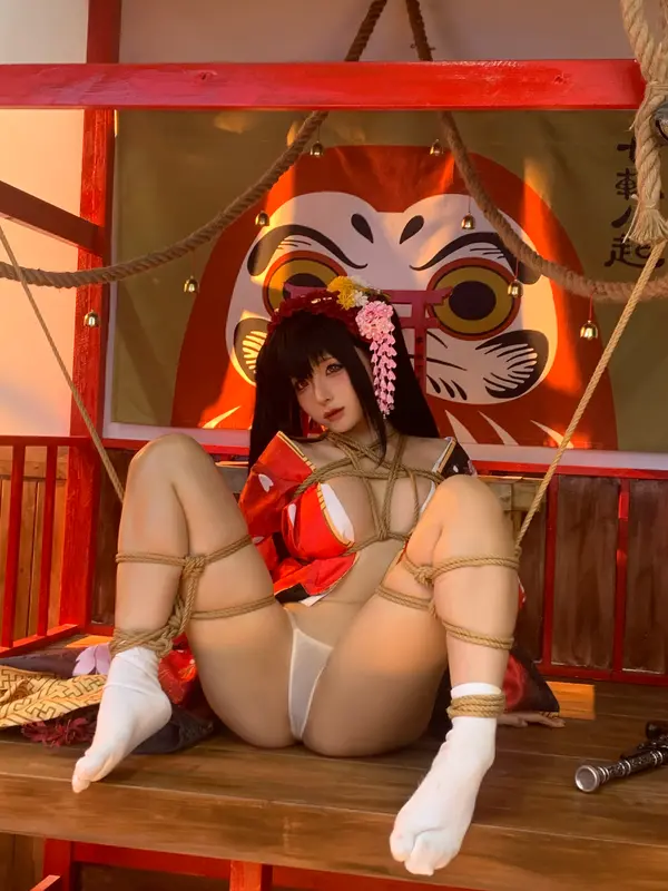 蠢沫沫 NO.306 狂三和服cos花絮 – 067.webp