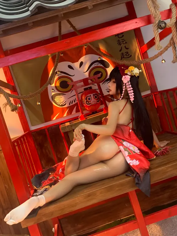 蠢沫沫 NO.306 狂三和服cos花絮 – 075.webp