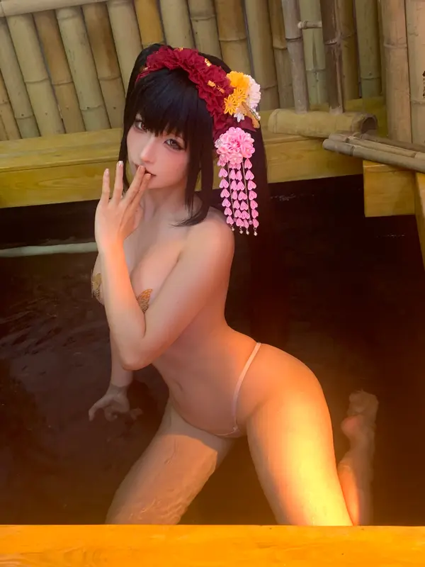蠢沫沫 NO.306 狂三和服cos花絮 – 087.webp