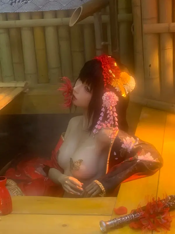 蠢沫沫 NO.306 狂三和服cos花絮 – 093.webp