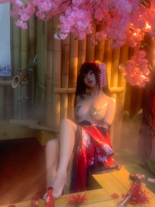 蠢沫沫 NO.306 狂三和服cos花絮 – 099.webp
