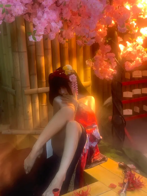 蠢沫沫 NO.306 狂三和服cos花絮 – 101.webp