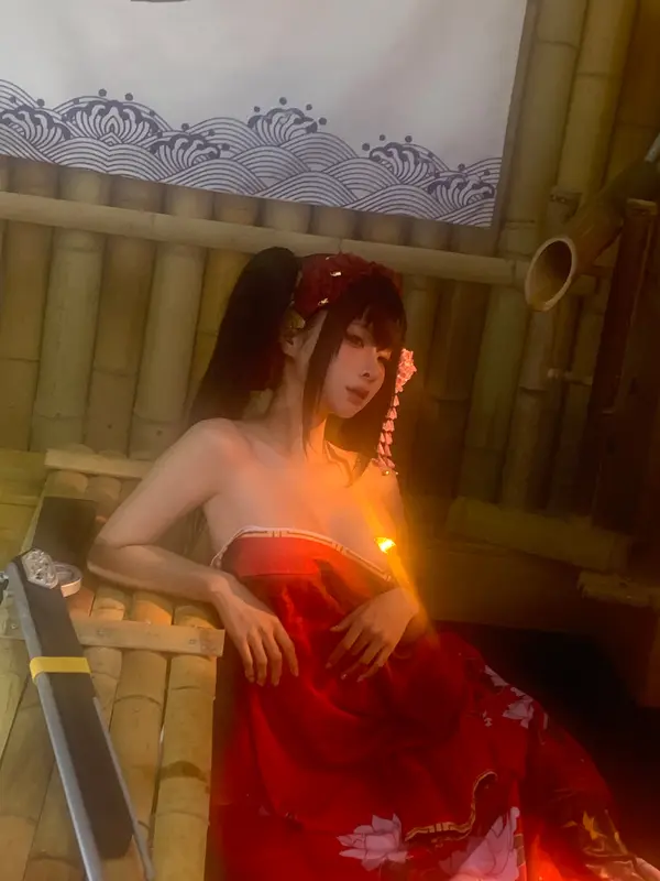 蠢沫沫 NO.306 狂三和服cos花絮 – 106.webp