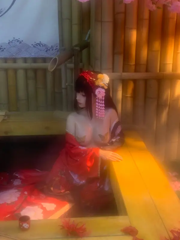 蠢沫沫 NO.306 狂三和服cos花絮 – 110.webp