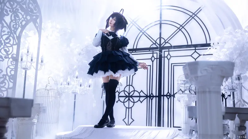蠢沫沫 NO.310 教主-六花原皮 – 001.webp