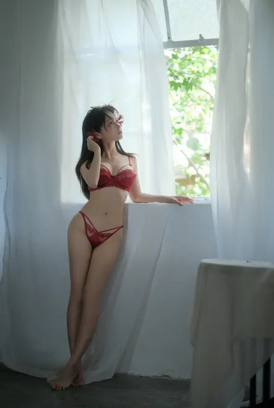 蠢沫沫 NO.312 红 – 015.webp