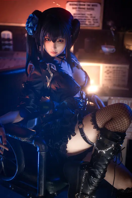 蠢沫沫 NO.315 黑岩射手 – 001.webp