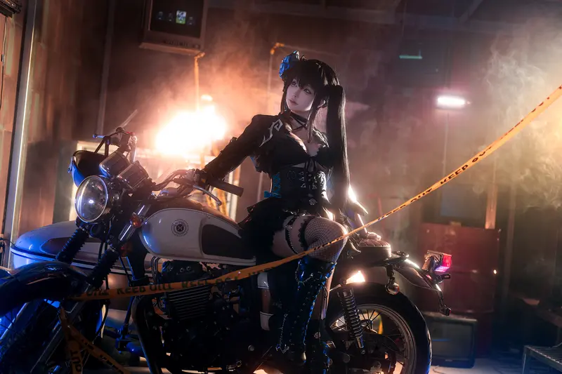 蠢沫沫 NO.315 黑岩射手 – 009.webp