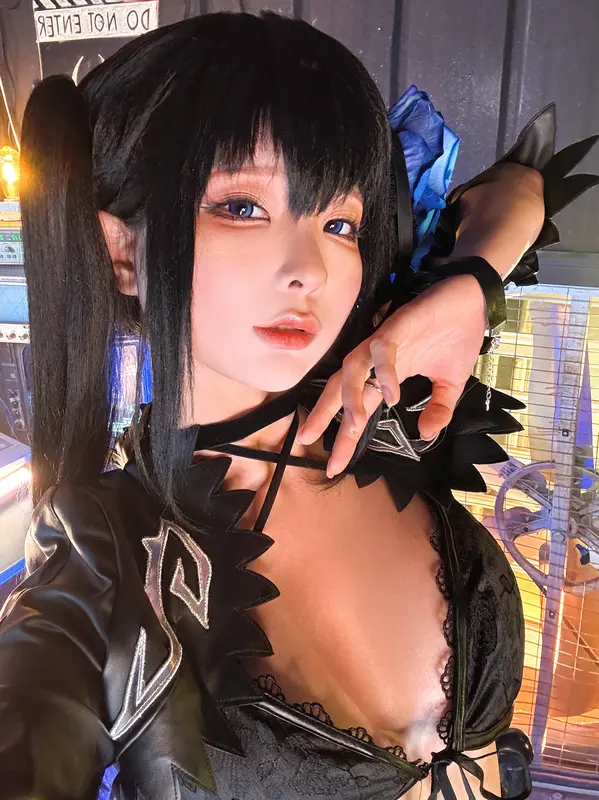 蠢沫沫 NO.315 黑岩射手 – 026.webp