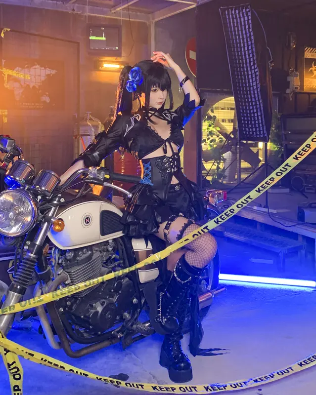 蠢沫沫 NO.315 黑岩射手 – 029.webp