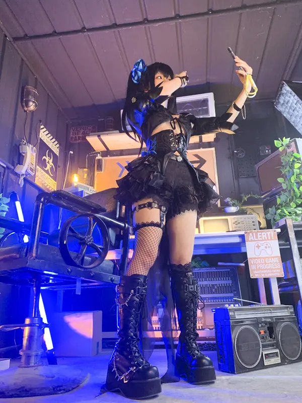 蠢沫沫 NO.315 黑岩射手 – 034.webp