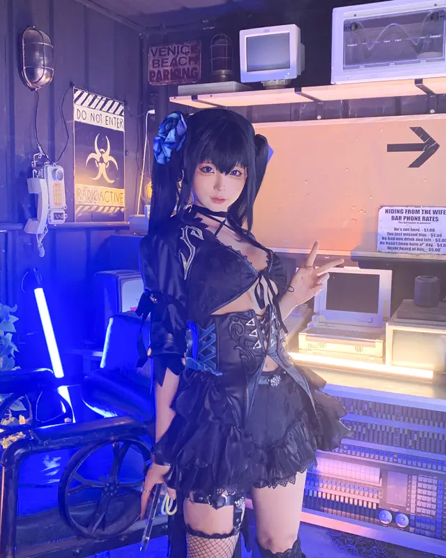 蠢沫沫 NO.315 黑岩射手 – 035.webp