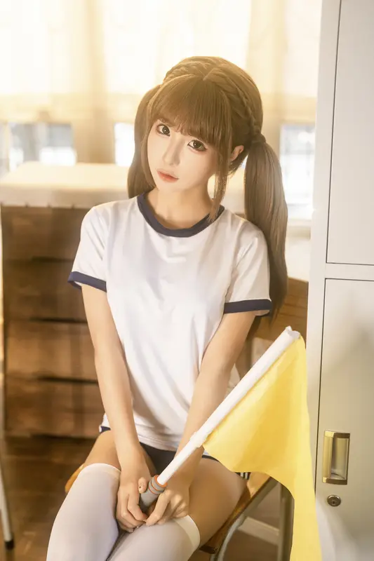 蠢沫沫 NO.319 体操室 – 003.webp