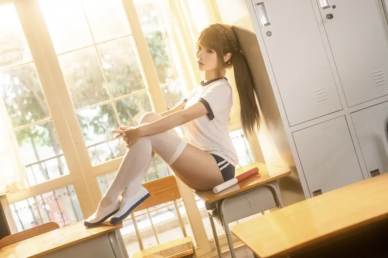 蠢沫沫 NO.319 体操室 – 028.webp