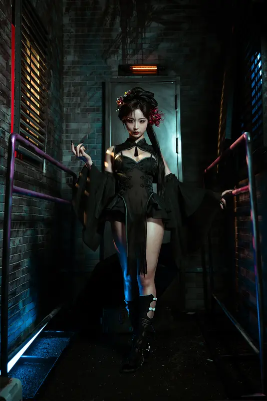 蠢沫沫 NO.320 蔻 少女后庭 – 002.webp