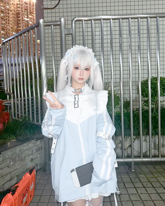 蠢沫沫 NO.321 水色-花絮 – 019.webp