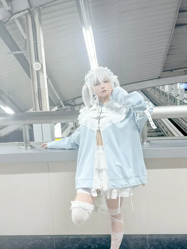 蠢沫沫 NO.321 水色-花絮 – 023.webp