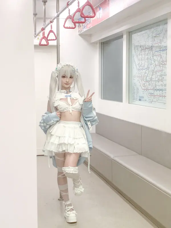 蠢沫沫 NO.321 水色-花絮 – 062.webp