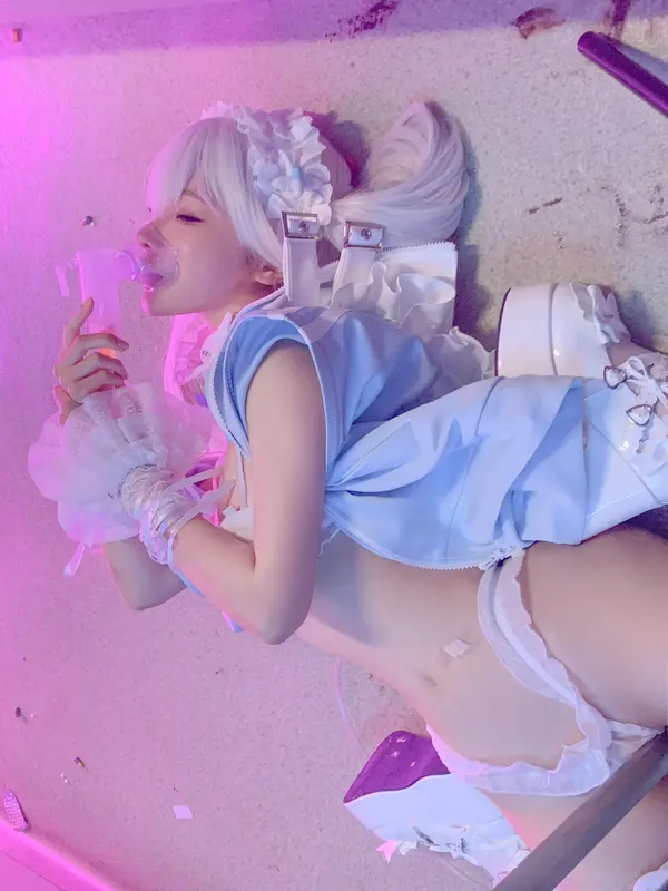 蠢沫沫 NO.321 水色-花絮 – 089.webp