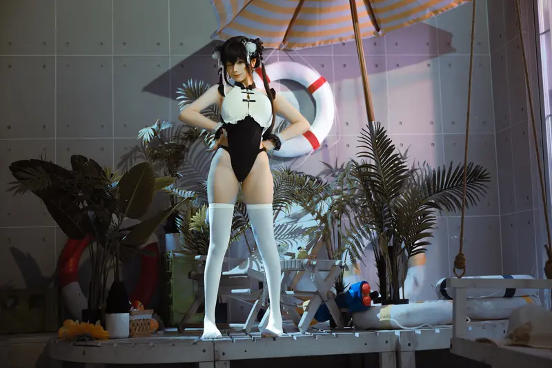 蠢沫沫 NO.322 熊猫娘 – 001.webp